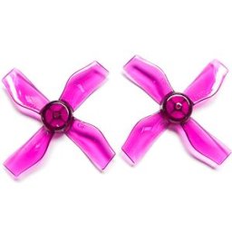 Gemfan 1220 31mm 4-Blade 1mm Mounting Hole CW CCW Propeller Purple