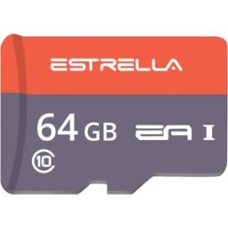 ESTRELLA Class10 Micro SD Memory Card TF for Phones Tablet 64G