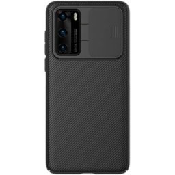 NILLKIN Leather Phone Case For Huawei P40 Pro Black