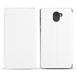 Leagoo KIICAA MIX Leather Case Shockproof Flip Cover White