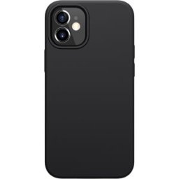 Liquid Silicone Rubber Flex Pure Case for Apple iPhone 12 Mini Black