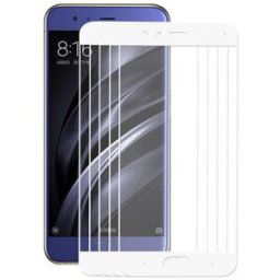 Wholesale White Xiaomi Mi6 Tempered Glass ENKAY Hat-Prince 0.26 mm