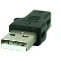 USB to 4 Pin Converter Connector Black