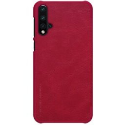 NILLKIN Leather Phone Case For HUAWEI Nova 5 And Nova 5 Pro Red