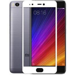 White Xiaomi Mi 5S Tempered Glass 0.33mm Membrane