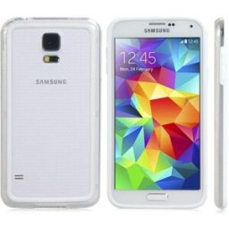 Plastic Bumper for Samsung Galaxy S5 I9600 White