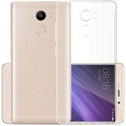 Soft Case Back Cover For Xiaomi Redmi 4 - Transparent