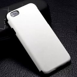 New Luxury TPU Leather Back Case Cover For iPhone 6 Plus - White