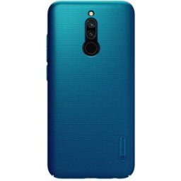 NILLKIN Protective Frosted PC Phone Case For Xiaomi Redmi 8 Blue