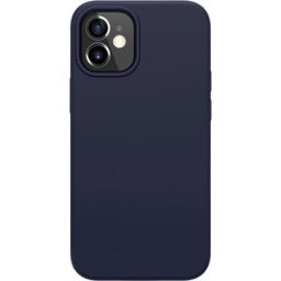 Liquid Silicone Rubber Flex Pure Case for Apple iPhone 12 Mini Blue