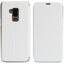 BLUBOO S8 Leather Case Shockproof Flip Cover White
