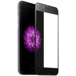 Tempered Glass Full Cover Film For iPhone 6 6S - Black
