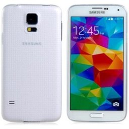 Plastic Case for Samsung Galaxy S5 I9600 Transparent White
