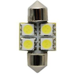 Led auto bulbs S8.5 4SMD LED Car Roof lamp white