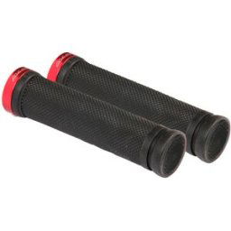 Poignées Massi Pro Lock Comp 4,1 Noir/Rouge