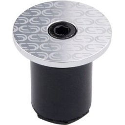 Deda Elementi Embout de guidon Deda Loop Argent et Blanc