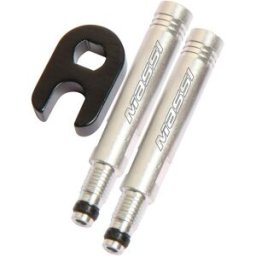 Prolongateur de valve Massi 30mm 2 pièces Argent