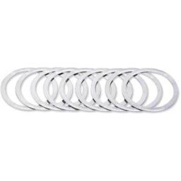 Entretoises de direction FSA Ensemble 1-1/8" x 0,26 mm Argent