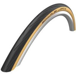 Pneu Schwalbe Lugano II 700x25c K-Guard Rigide Noir/Beige