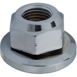 Écrou d'essieu Miche Pista 10x1 Écrou d'essieu arrière Argent