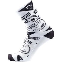 Chaussettes Cinelli Tempo Granciclismo Blanc