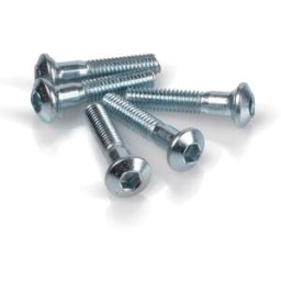 Kit de vis XLC PD-X18 pour système SPD 5 pièces Argent