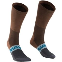Chaussettes Mavic Aksium High Marron / Bleu