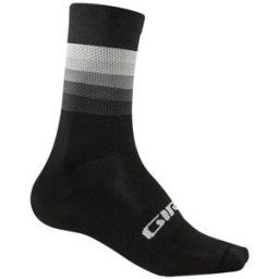 Chaussettes Giro Comp Racer High Rise Noir/Blanc