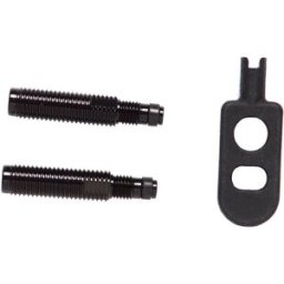 Prolongateur de valve Hutchinson 20mm 2 unités Noir