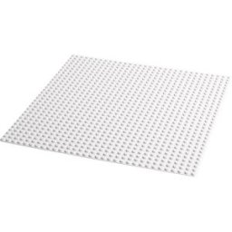 Lego La plaque de construction blanche