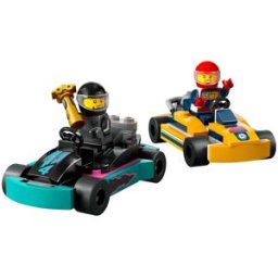 Lego Les karts et les pilotes de course