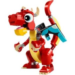 Lego Le dragon rouge