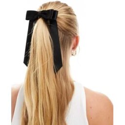 ASOS DESIGN - Bandeau avec naud fantaisie - Noir Noir No Size female