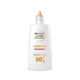 Garnier Ambre Solaire Super UV Vitamine C Fluide Anti Taches SPF 50 + 40 ML - Flacon Applicateur 40 ml
