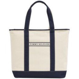 Tommy Hilfiger Th Summer Canvas Tote Espace Bleu Taille unique Female