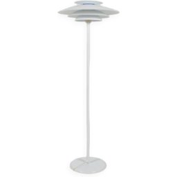Lampadaire danois modèle 21604 de Form-Light, 1970 blanc 49x49x135