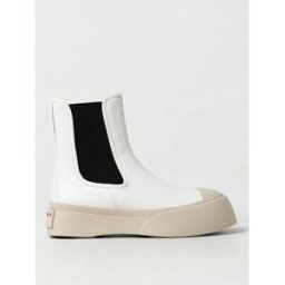 Bottines Plates MARNI Femme couleur Blanc 38