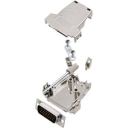 Kit embase SUB-D mâle mâle, droit 26 pôles encitech DSSK15-M-HDP26-K 6355-0085-02 45 °, 180 ° fût à souder 1 pc(s)