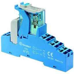 Finder 4C.P2.8.230.0060 Élément porte à LED Tension nominale: 230 V/AC Courant de commutation (max.): 8 A 2 inverseurs (RT) 1 pc(s)