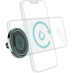 Hama grille de ventilation Support de téléphone portable pour voiture pivotant à 360°
