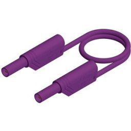 SKS Hirschmann MLS WS 200/2,5 Cordon de mesure de sécurité Banane mâle 4 mm Banane mâle 4 mm 2.00 m violet 1 pc(s)