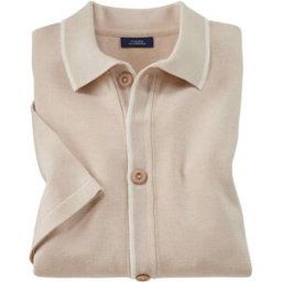 Pierre Clarence Polo boutonné Modal 104-108 (L)