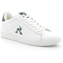 Baskets Le Coq Sportif Chaussures En Cuir Blanc Pour Homme COURTSET_2 Blanc