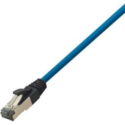LogiLink CQ8066S RJ45 Câble réseau, câble patch CAT 8.1 S/FTP 3.00 m bleu sans halogène 1 pc(s)