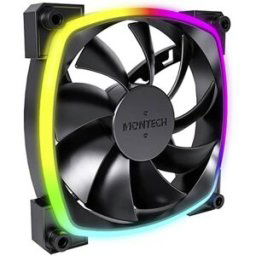 MONTECH AX120 PWM ARGB Ventilateur pour PC noir (l x H x P) 120 x 120 x 25 mm