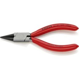 Knipex 37 41 125 pour lélectronique et la mécanique de précision Pince à bouts ronds droite Acier à outils 125 mm