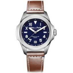 Bijoux Cleor Montre Homme Argenté