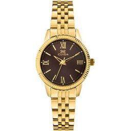 Bijoux Cleor Montre Femme Jaune