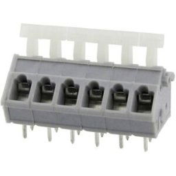 Bornier à ressort Degson DG243-5.0-10P-11-00AH-25 3.31 mm² Nombre de pôles 10 gris 25 pc(s)