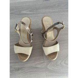 Sandales Unisa Sandales compensées Beige